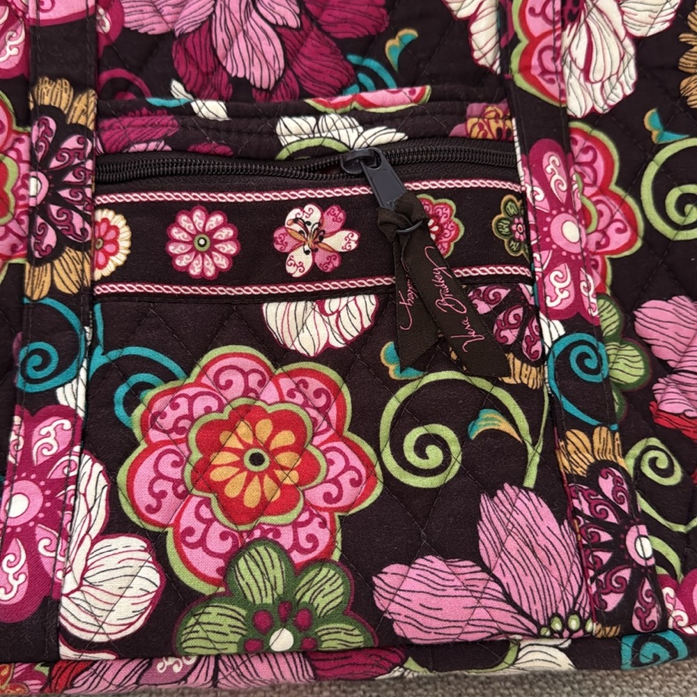 🌸Vera Bradley Shoulder Tote🌸 - Picture 2 of 8